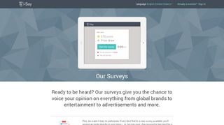 Our Surveys - Ipsos i-Say