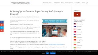 Is SurveySpot a Scam or Super Survey Site? (In-depth Review)