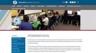 Sahuarita Unified School District PowerSchool
