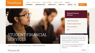 Student Financial Services – Susquehanna University