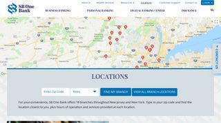 Convenient hours/bank locations/Sussex bank - SB One Bank