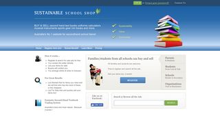 Sustainable School Shop - Second hand Textbooks, Uniforms etc