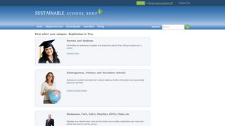 Register - Sustainable School Shop
