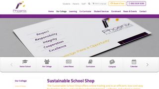 Sustainable School Shop - Phoenix P-12 Community College
