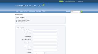 Member Registration - Trade Secondhand ... - Sustainable School Shop