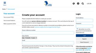 Your account | Sutton Housing