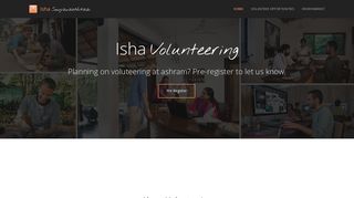 Volunteering - Suvya - Isha Foundation