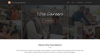 Careers - Suvya - Isha Foundation