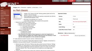 WineHQ - sv.Net classic 17.0.0