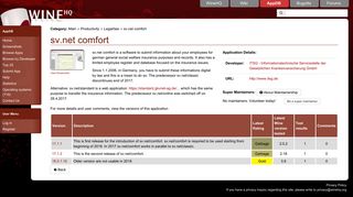 WineHQ - sv.net comfort