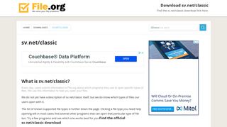 Download sv.net/classic - File.org
