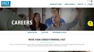 Careers and Search for Jobs | Silicon Valley Bank