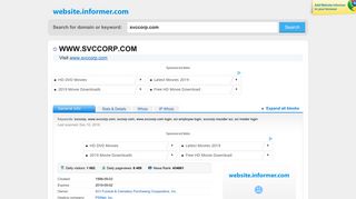 svccorp.com at Website Informer. Visit Svccorp.