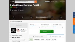 S Vinod Kumar Diamonds Pvt Ltd, Mahidharpura - S Vinod Kumaar ...