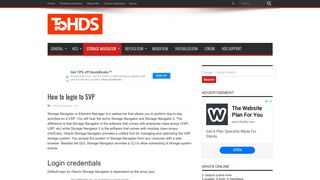 How to login to SVP – ToHDS