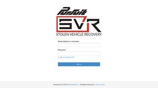 Pursuit SVR Login