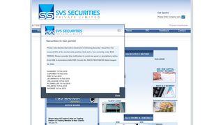 SVS Securities Pvt. Ltd.