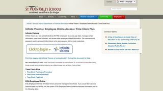 Infinite Visions / Employee Online Access / Time Clock Plus | St Vrain ...