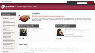 St. Vrain Valley School District - Frontline Recruitment - applitrack.com