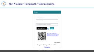 Login Please Scan QR Code or Click here to download SVVV Student ...