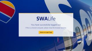 SWALife Logout Page
