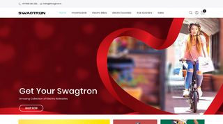 Swagtron India: Buy Hoveboard Online | Best Hoverboards, E-Cycles ...