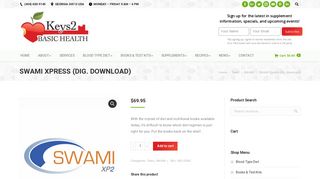 SWAMI Xpress (dig. download) - Keys to Basic Health