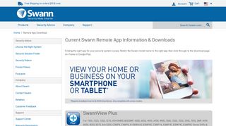 Remote App Download USA - Swann