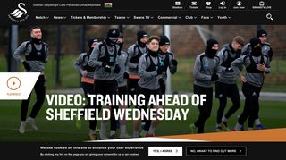 Homepage | Official Website of the Swans - Swansea City AFC latest ...