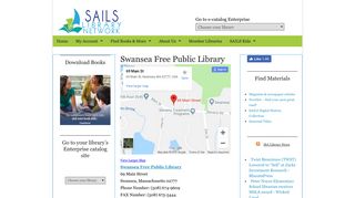 Swansea Free Public Library | SAILS Library Network