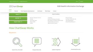 ChartSwap: HIPAA Compliant Medical Records Exchange