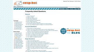 Frequently Asked Questions - Swap-bot