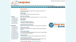 Help! - Swap-bot