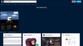 ask swapstick | Tumblr