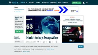 Markit to buy SwapsWire - Finextra Research