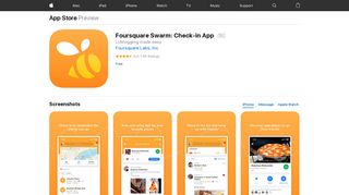Foursquare Swarm: Check-in App on the App Store - iTunes - Apple