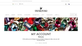 Please log in - Login | Swarovski