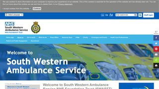 South Western Ambulance Service NHS ... - Welcome to SWASFT -