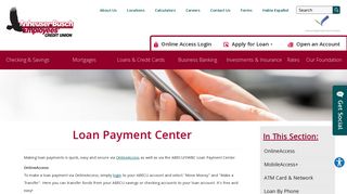 Loan Payment Center - Anheuser-Busch Employees Credit Union