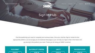 Sign In | SWBC