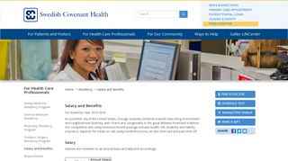 Salary and Benefits - Swedish Covenant Hospital