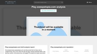 Play Sweepstopia. Sweeptopia Games - FreeTemplateSpot
