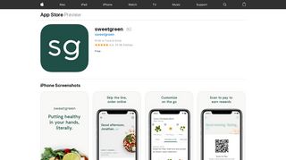 sweetgreen on the App Store - iTunes - Apple