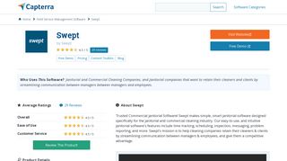 Swept Reviews and Pricing - 2019 - Capterra