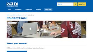 Student Email - Southwestern Illinois College