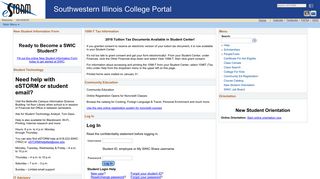 Student - eSTORM - Southwestern Illinois College