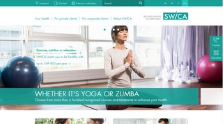 SWICA – Because health is everything. Swiss health insurance.