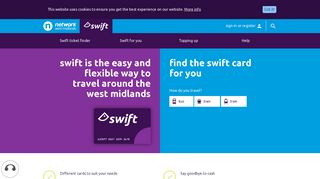 Swift: The smarter way to travel - Network West Midlands