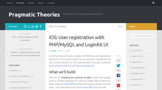 iOS: User registration with PHP/MYSQL and LoginKit UI