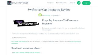 Swiftcover Car Insurance Review - Bought By Many